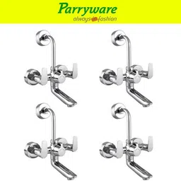parryware Primo Wall Mixer 2 in 1 with Overhead Shower Provision set of 4 pic 269 Wall Mixer with Overhead Shower Provision Wall Mixer Faucet-picture-19