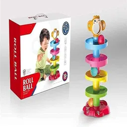 skstore 5 Layer Ball Drop and Roll Swirling Tower for Baby and Toddler Development-picture-20