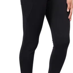 clovin Solid Women Black Tights image 5