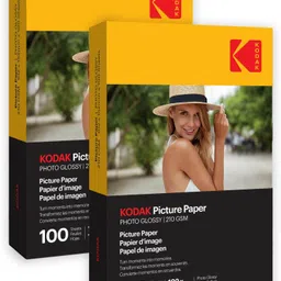 kodak High Glossy InkJet Photo Paper (102x152mm) 200Sheets Unruled 4x6 210 gsm Photo Paper-picture-36