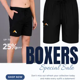 roarfit Solid Men Boxer image 4