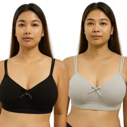 hpa Pack of 2 Women Everyday Lightly Padded Bra-picture-19