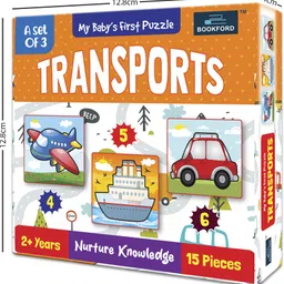 bookford My Baby'S First Transport Jigsaw Puzzle Game & Fun and Learning image 5