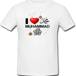 tradersearth Men Printed Round Neck Polyester White T-Shirt image 4