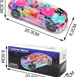 playhubkidzp Concept Racing 3D Super Car Toy Car Toy for Kids image 5