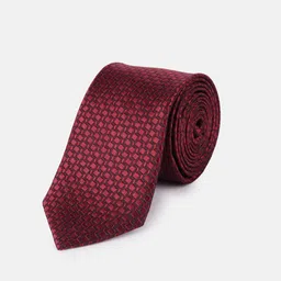 Peter England Men Printed Tie Pocket Square And Cufflink Accessory Gift Sets image 3