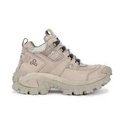 Woodland Men Round Toe Lace-Ups Mid-Top Chuncky Regular Boots-picture-35