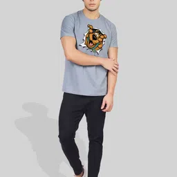 Greylongg Men Printed Pockets T-shirt image 5