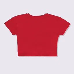 YK X Minute Mirth Tom & Jerry Graphic Printed Crop Top image 2