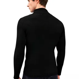 Greeks and Truks Men Ribbed Woollen Pullover image 2