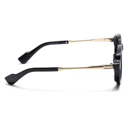 Eyejack Unisex Green Lens & Black Wayfarer Sunglasses with image 5