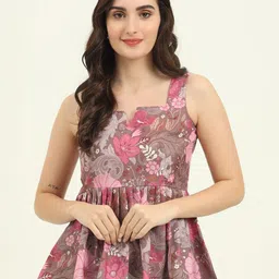 BANJANAN Women Sleeveless Printed Top-picture-40