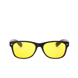 EYMEN I Unisex Full Rim Style Square Sunglasses with Combo2@ Yellow KRC image 2