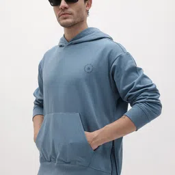 The Roadster Life Co. Hooded Sweatshirt with Zip Detail-image-67
