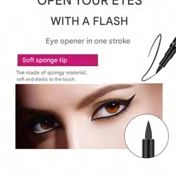 basicare 36H Long Lasting Precision Eyeliner - 2.5 g - Black image 5