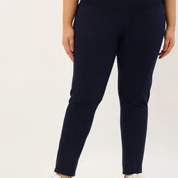 theRebelinme Women Relaxed High-Rise Easy Wash Trousers-picture-28