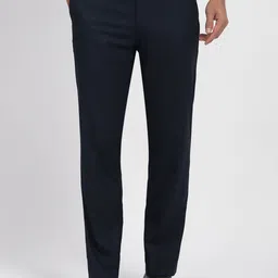 Peter England Men Slim Fit Trousers-picture-27
