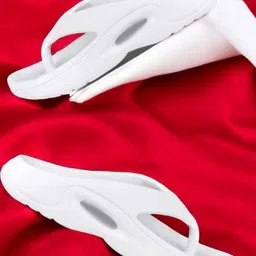 Pampy Angel Men White Flip Flops image 4