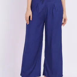 Minimul Cotton Blend Plazzo Pants image 5