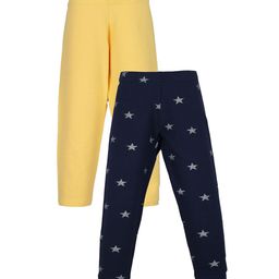 PLUM TREE Girls Pack Of 2 Ankle-Length Leggings-picture-35