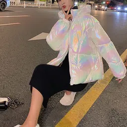 Mast & Harbour Graphic Printed Hooded Long Sleeves Padded Jacket-picture-20