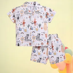 NAAMJAP Kids-Unisex Pure Cotton Printed Clothing Set-picture-18