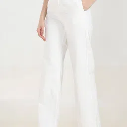URBAN POCHE Women Wide Leg High-Rise Jeans image 5