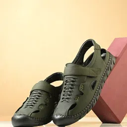 knoos Men Fisherman Velcro Sandals-picture-33