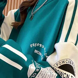 stylecast x revolte StyleCast Colourblocked Round Neck Sweatshirt image 5