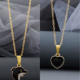 SZN Gold-Plated Enamelled Necklace-picture-38