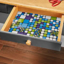 Mopak Decor Grey Set of 1 Regular Shelf Liner Organisers image 4