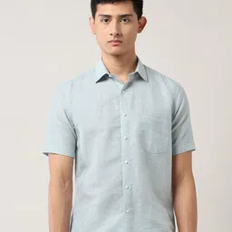 Arrow Men Pinstripes Striped Spread Collar Formal Shirt-image-73