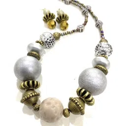 nonas  handmade jewellery Nonas handmade Jewellery Artificial Beaded Jewellery Set-picture-10