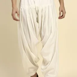 RAJUBHAI HARGOVINDAS Men Striped Regular Pure Cotton Kurta with Salwar image 5