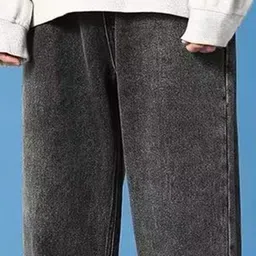 StyleCast Men Relaxed Fit Low Distress Stretchable Jeans image 2