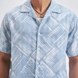 HIGHLANDER Men Printed Casual Shirt image 3