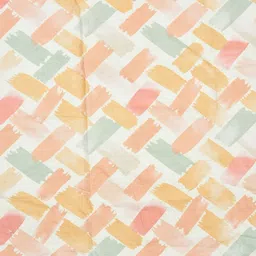 Myntra Elegant Homes Multicoloured & Peach-Coloured Microfiber AC Room 150 GSM Dohar image 2