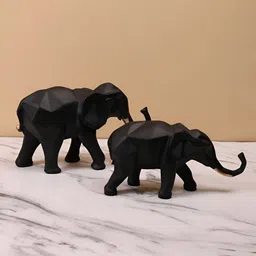 SMOKEY COCKTAIL Black Figurine Showpiece-image-85