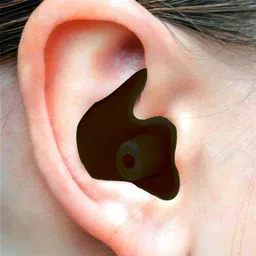 1 Pair Swimming Earplugs, Waterproof Reusable Silicone Swimming Ear Plug-image-10