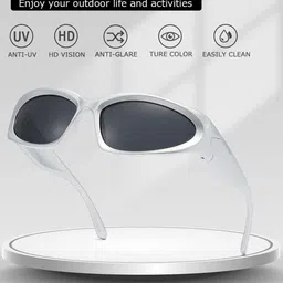 Eyedens Unisex UV Protected Full Rim Shield Sunglasses image 5