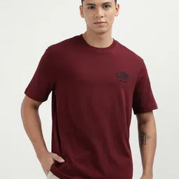 Tommy Hilfiger Men Solid Round Neck Cotton T-shirt-picture-48
