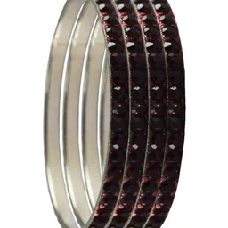 Vidhya Kangan Set Of 4 Stone Studded Bangles image 2