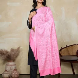 WEAVERS VILLA Women Woven Design Stole-picture-18