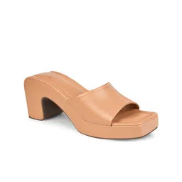 JM Looks Women Open Toe Block Sandals image 3