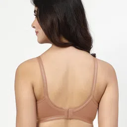 LILY Pack of 3 Full Coverage Seamless Non Padded T-shirt Bra image 5