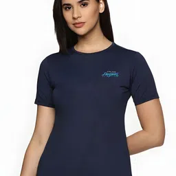 TRENDSATTIRE Typography Printed Short Sleeves Round Neck Regular Fit Sports T-shirt-picture-31