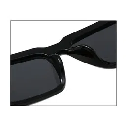 AUGEN Unisex Red Lens & Black Rectangle Sunglasses with image 5