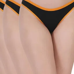 ORLIZEA Set Of 4 Cotton Blend Thongs-picture-30