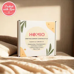 Homio Multicoloured Floral 250 TC King Bedsheet with 2 Pillow Covers image 2