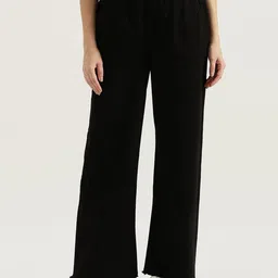 United Colors of Benetton Women Wide Leg High-Rise Trousers-picture-41